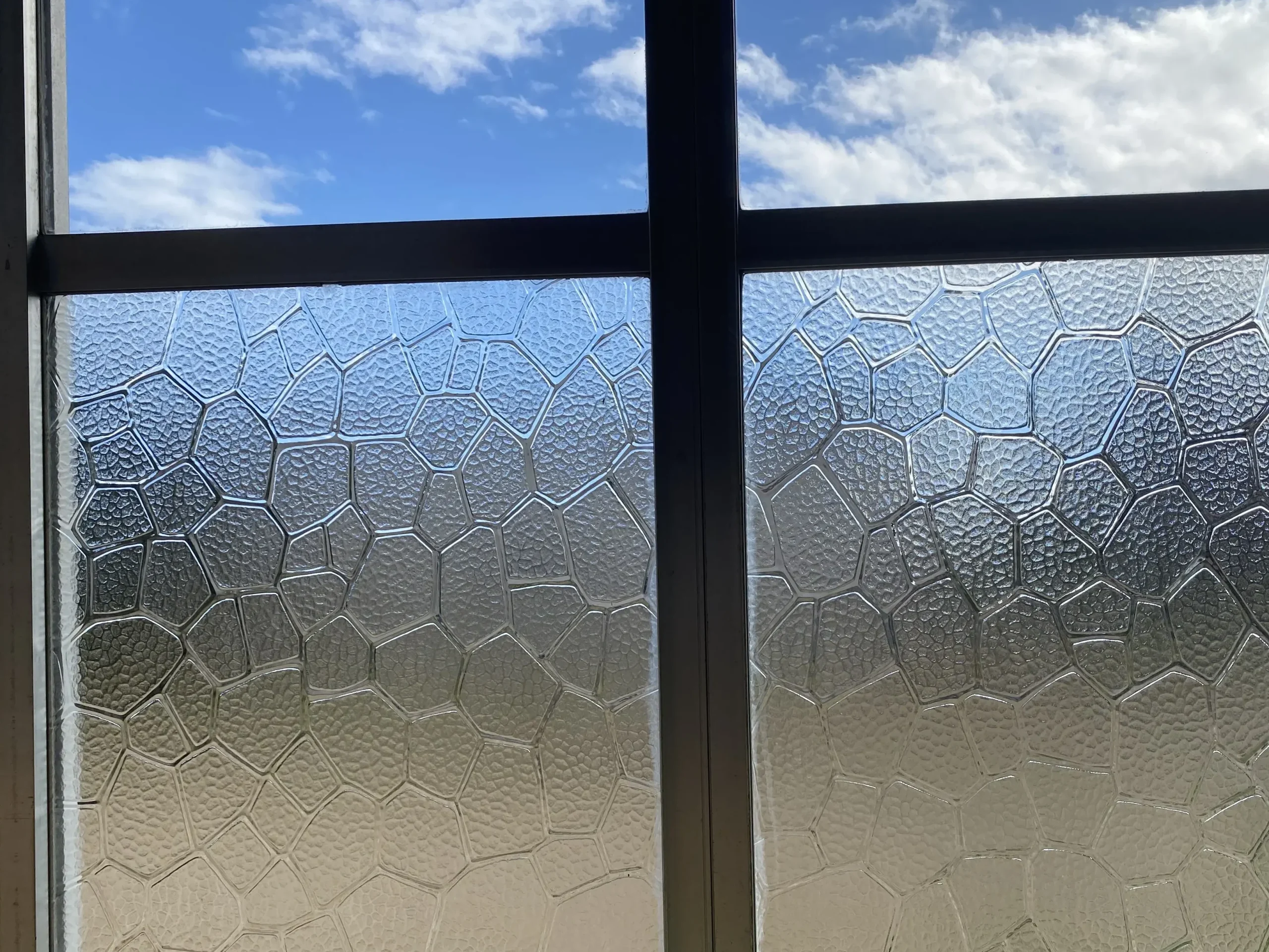 昔ながらのガラス窓