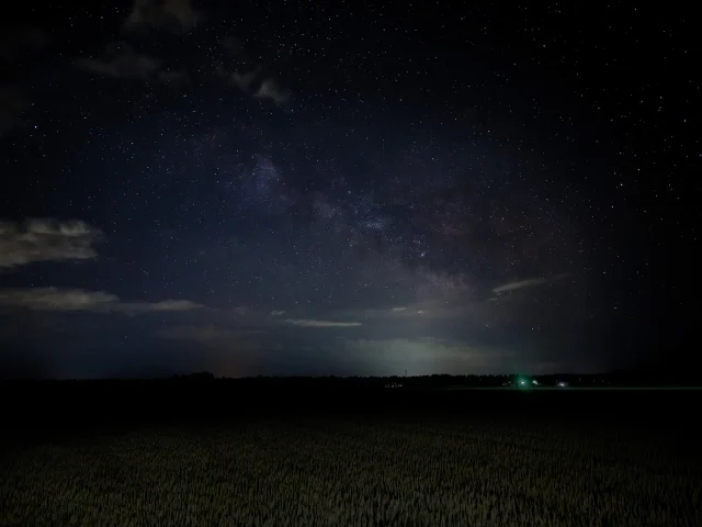 田舎の夜空